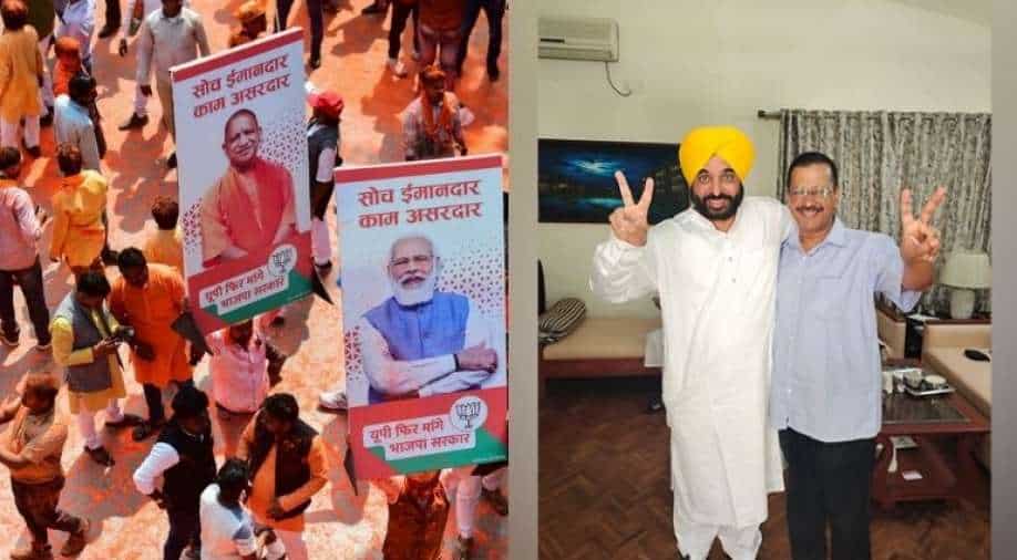 As it happened: BJP wins big in 4 states, AAP scripts history in Punjab As it happened: BJP wins big in 4 states, AAP scripts history in Punjab