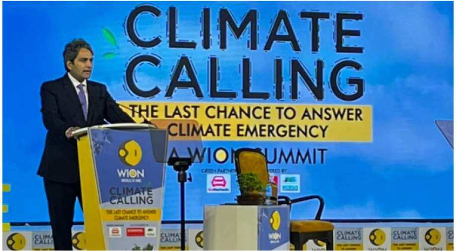 WION Climate Summit: Climate Change can deprive us from basic needs, warns Sudhir Chaudhary - Vimarsana News
