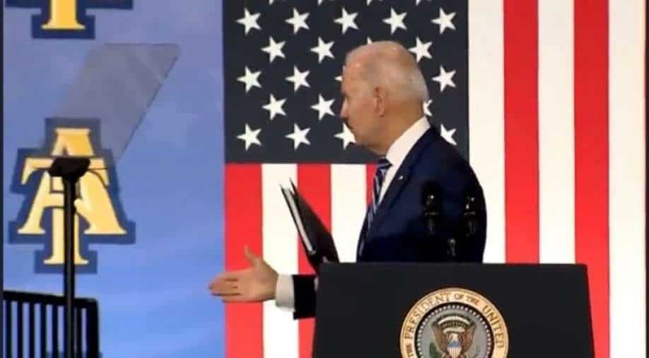 Watch: Gaffe-prone United States President Joe Biden looks lost on stage, attracts sharp criticism - Vimarsana News