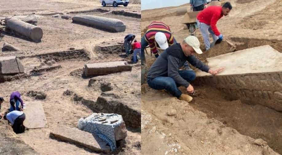 Egypt announces the discovery of Zeus temple in Sinai, check out some fascinating pics of the dig - Vimarsana News