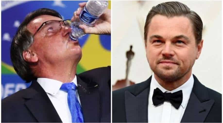 Brazil President Bolsonaro tells Leonardo Dicaprio to 'keep his mouth
