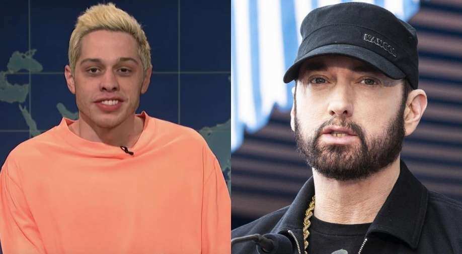 Eminem makes a surprise cameo on SNL for Pete Davidson's farewell episode - Vimarsana News