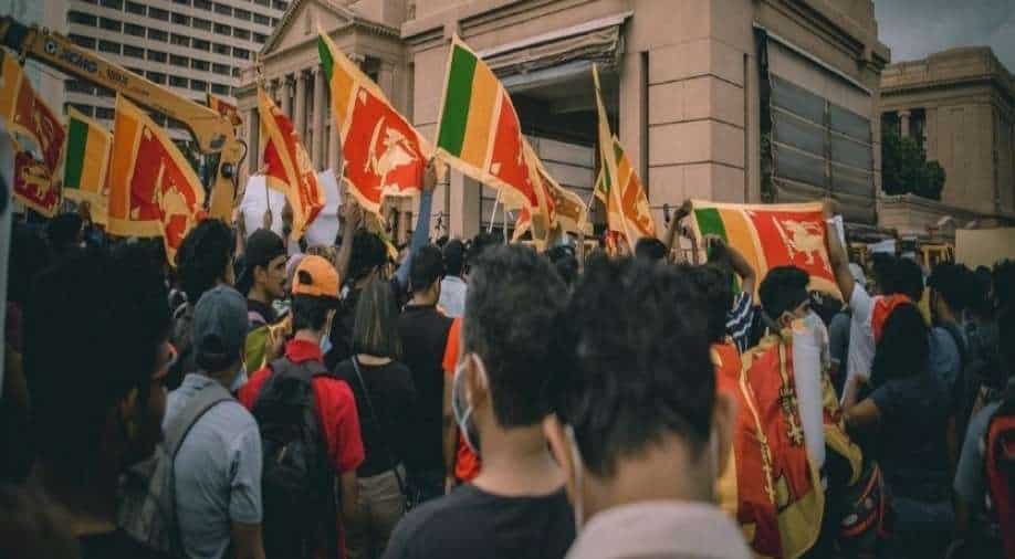 Sri Lankan demonstrators mark 50th day of Galle Face protests - South ...