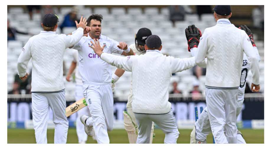 Eng vs NZ: James Anderson claims 650th Test scalp with peach of a delivery to dismiss Tom Latham - WATCH - Vimarsana News
