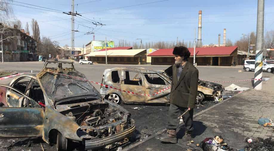 LIVE: Blasts reported near Kyiv; 22 dead in Russian strike on train station in Ukraine LIVE: Blasts reported near Kyiv; 22 dead in Russian strike on train station in Ukraine