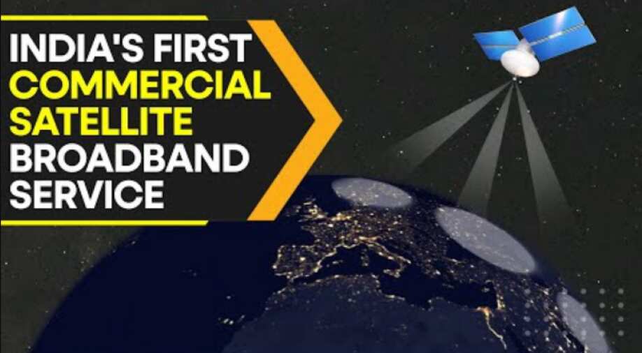 Hughes, ISRO launch India's first commercial satellite broadband