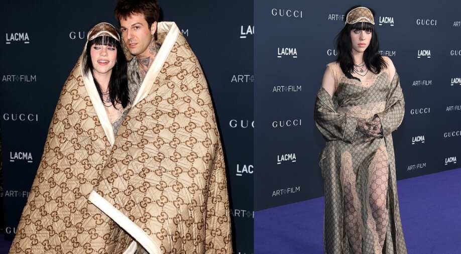 All wrapped in Gucci blanket! Billie Eilish and Jesse Rutherford make
