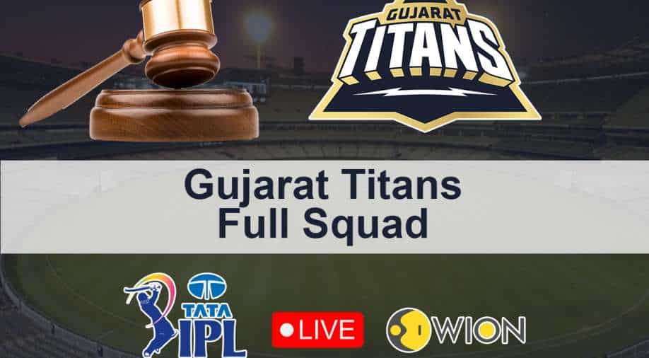 Gujarat Titans (GT) squad in IPL Auction 2023: full players list, captain, key players, batsmen, bowlers, all-rounders, Indian-Foreign Players, all you need to know Gujarat Titans (GT) squad in IPL Auction 2023: full players list, captain, key players, batsmen, bowlers, all-rounders, Indian-Foreign Players, all you need to know