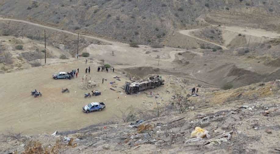 24 killed after bus carrying 60 passengers plunges off ‘Devil’s Curve ...