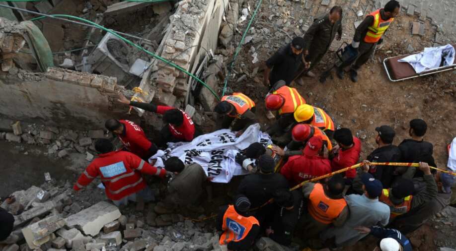 Pakistan Peshawar blast Tragic images narrate the extent of devastation South Asia News