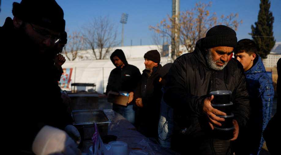 TurkeySyria earthquake An olive grove splits into two, Syrians wait