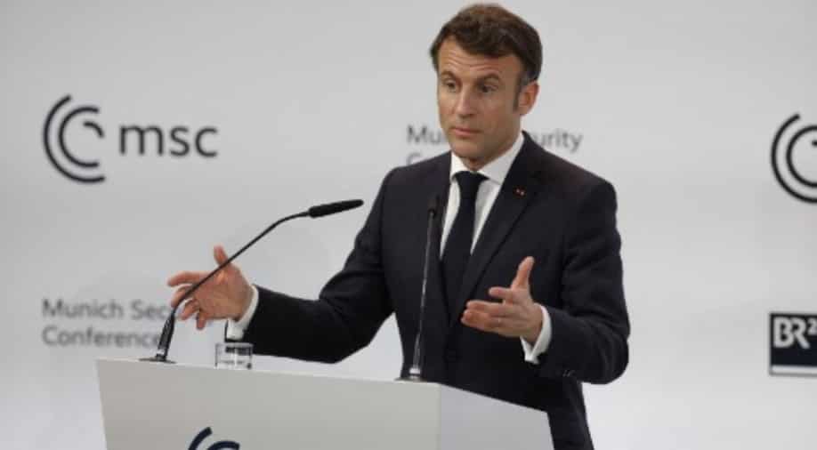 Munich Security Conference: Macron says time to prepare 'peace terms' for Ukraine