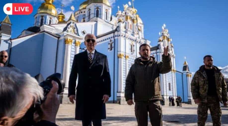 Russia-Ukraine war | Biden leaves Kyiv; Japan to provide $5.5 billion in aid to Kyiv Russia-Ukraine war | Biden leaves Kyiv; Japan to provide $5.5 billion in aid to Kyiv
