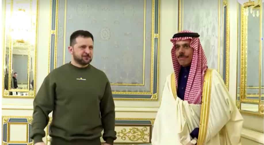 Ukraine war: Saudi Arabia's FM reiterates support for Ukraine during meeting with Zelensky Ukraine war: Saudi Arabia's FM reiterates support for Ukraine during meeting with Zelensky