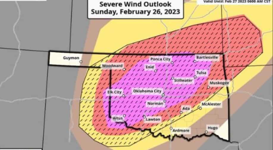 Tornado Watch issued for parts of Texas, Oklahoma and Kansas amid