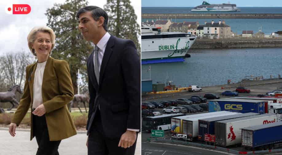 Rishi Sunak and EU chief finalise Brexit deal over Northern Ireland trade