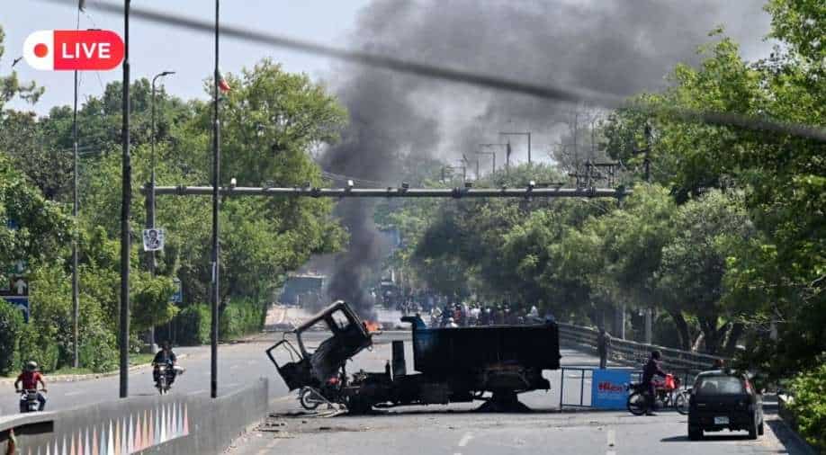 Imran Khan news | PTI blames for arson during last week's protests