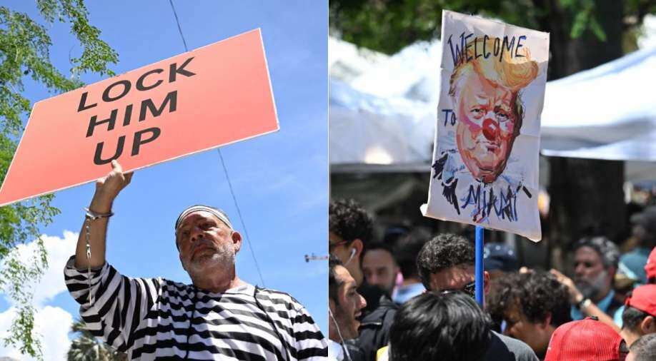 In Pics Supporters Gather In Miami As Trump Makes Court Appearance in-pics-supporters-gather-in-miami-as-trump-makes-court-appearance