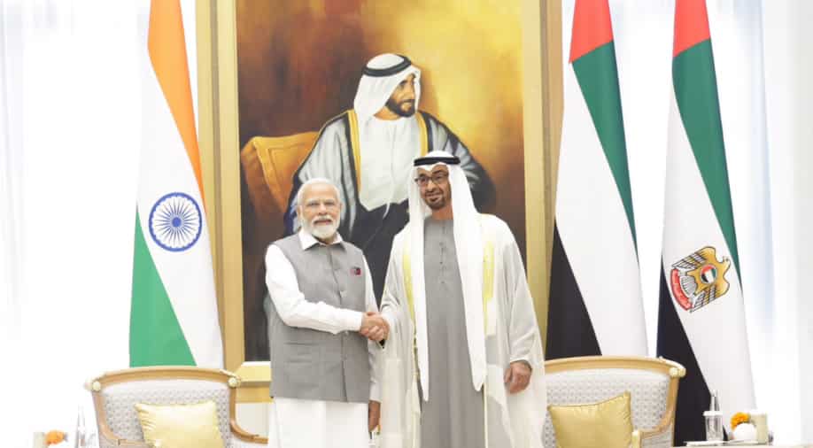 Modi in UAE Highlights: Indian PM concludes one-day visit to Abu Dhabi, heads back to Delhi Modi in UAE Highlights: Indian PM concludes one-day visit to Abu Dhabi, heads back to Delhi