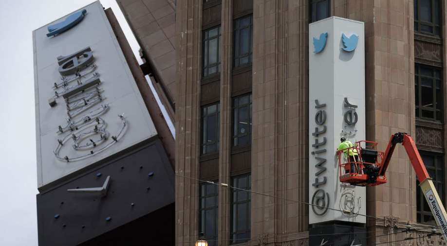 Police halt Twitter's rebranding drive halfway at company's San ...