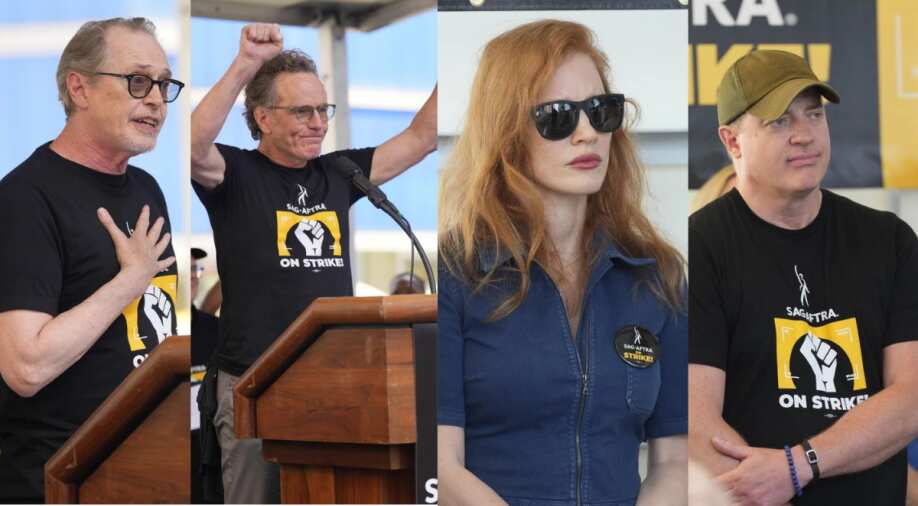 Bryan Cranston leads star-studded Times Square rally amidst SAG-AFTRA