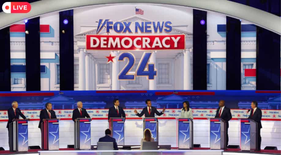 First Republican presidential debate, as it happened | GOP leaders spar over Ukraine First Republican presidential debate, as it happened | GOP leaders spar over Ukraine