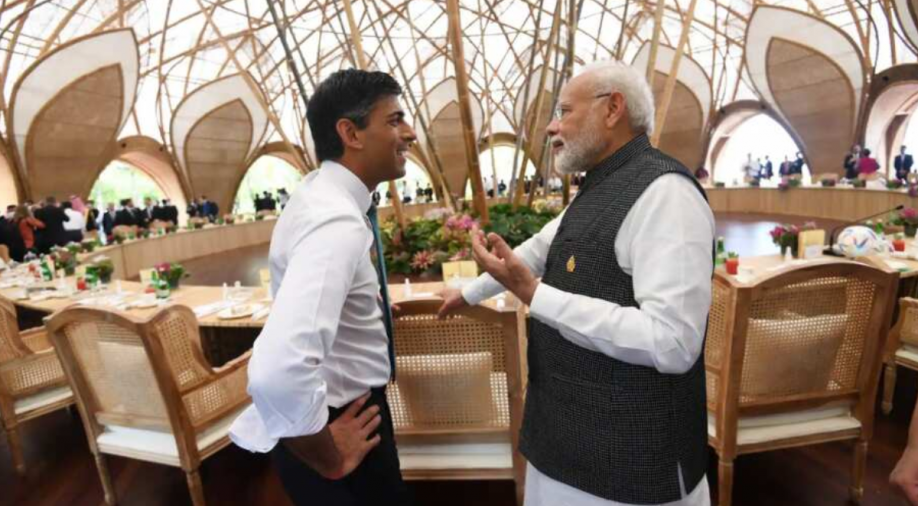 Indian PM Modi, UK counterpart discusses Israel-Hamas war, progress on FTA