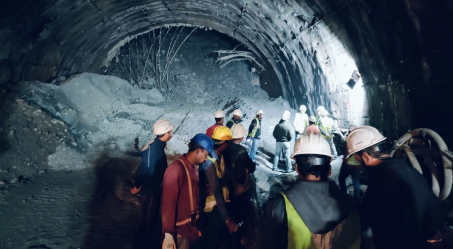 Under-construction tunnel collapses in India's Uttarakhand, 36 feared trapped as rescue efforts in progress