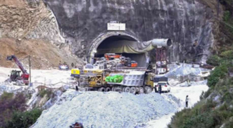Uttarkashi tunnel collapse: Heavy-duty drilling machine begins creating escape passage