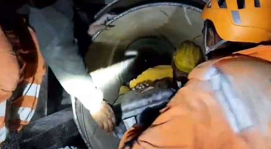Uttarakhand tunnel collapse rescue Highlights: Rescuers face technical glitch again