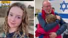 Watch | Nine-year-old Irish-Israeli girl once thought to be killed by Hamas reunites with family