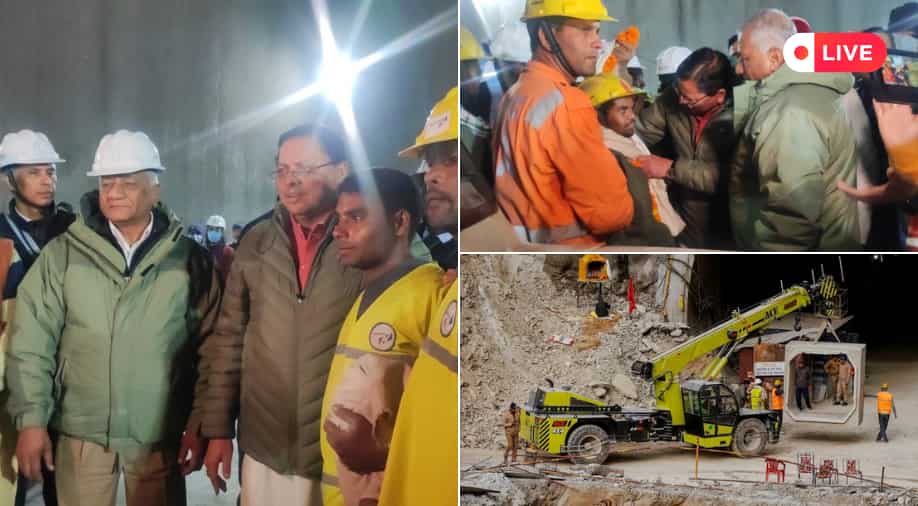 Uttarakhand tunnel rescue Nov 28: Top developments Uttarakhand tunnel rescue Nov 28: Top developments