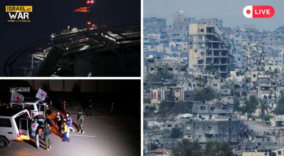 Israel-Hamas War LIVE: Released hostages handed over to Red Cross in Gaza