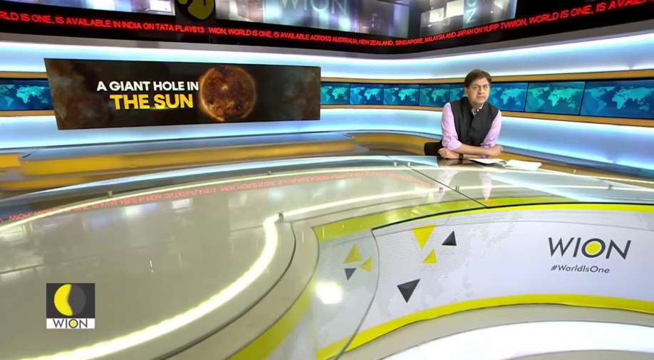 Para ilmuwan telah mengeluarkan peringatan badai geomagnetik setelah menemukan lubang raksasa yang tidak biasa di Matahari