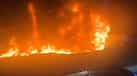 Video: Burning airplane lands on US highway in chilling sequence of events