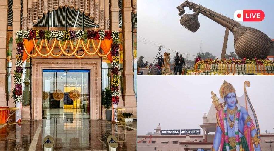 PM Modi Ayodhya visit LIVE: Temple city decked up, security tightened, preparations in full swing