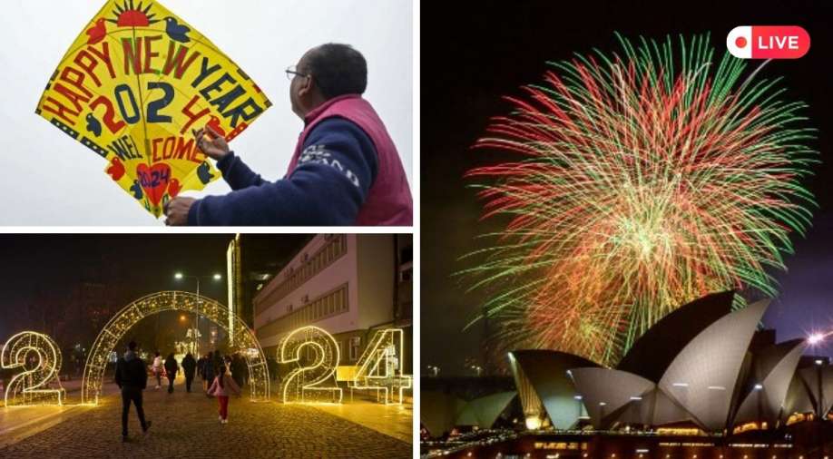 New Year's Eve LIVE: Auckland, New Zealand welcomes New Year 2024 with fireworks
