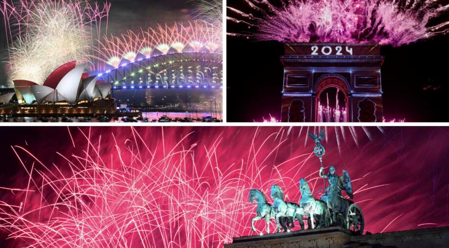 Happy New Year 2024 highlights: Fireworks lit up skies as world entered 2024