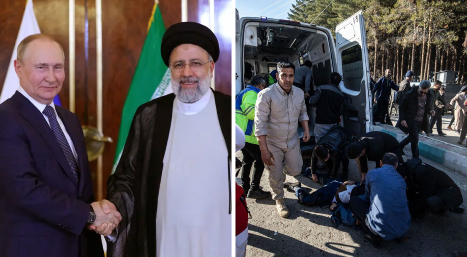 Iran twin blasts: Putin in shock, Raisi terms terrorist attacks 'heinous'