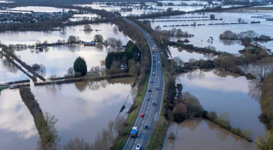 In Pics Severe floods hit UK after heavy rain causes major rivers to