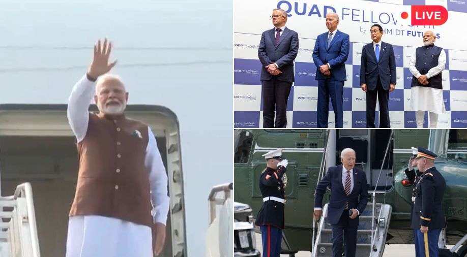 PM Modi US Visit: Indian leader holds talks with Biden ahead of Quad summit in Delaware
