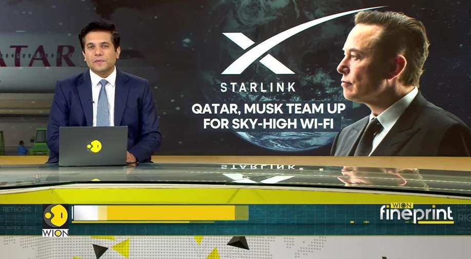 Qatar Airways Elevates WiFi With Starlink WION Fineprint News