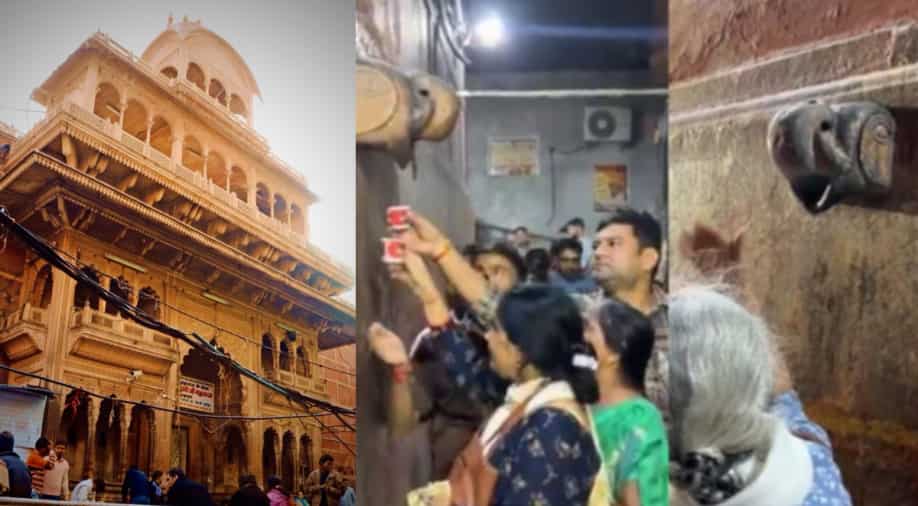Video shows devotees drinking AC water, believing it to be 'Charan Amrit' at Banke Bihari Temple